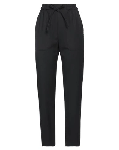 Etro Woman Pants Black Size 8 Virgin Wool, Polyamide