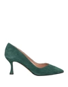 The Seller Woman Pumps Dark Green Size 10 Soft Leather