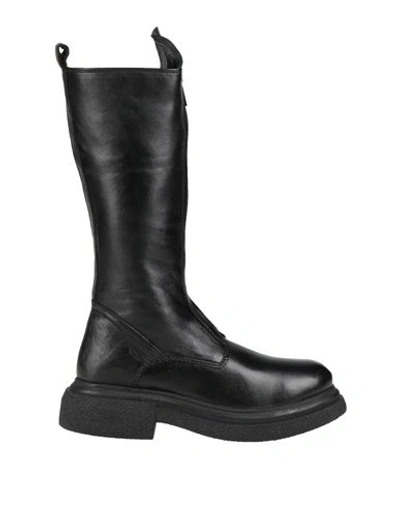 Gai Mattiolo Woman Knee Boots Black Size 11 Soft Leather