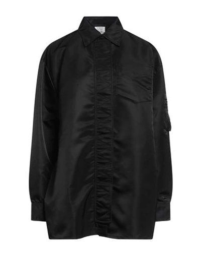 Vetements Woman Shirt Black Size S Polyester, Elastane