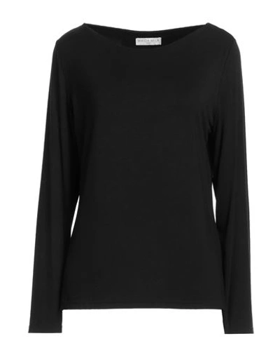 Maïda Mila Woman Sweater Black Size Xl Viscose, Polyamide, Elastane