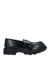 Alexander Mcqueen Man Loafers Black Size 11 Soft Leather
