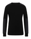 Star Point Man Sweater Black Size Xl Virgin Wool In Black