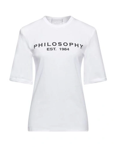 Philosophy Di Lorenzo Serafini T-shirts In White