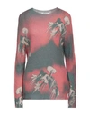Brand Unique Woman Sweater Dark Green Size 0 Acrylic, Polyamide, Wool, Mohair Wool
