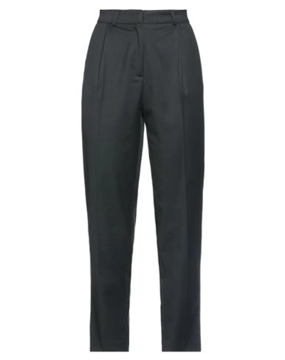 Sfizio Woman Pants Black Size 4 Polyester, Viscose, Elastane