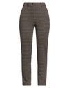 Skills & Genes Woman Pants Sand Size 4 Polyester, Cotton, Viscose, Elastane In Beige