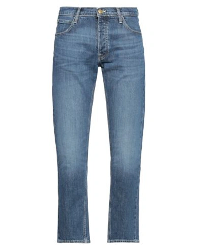Lee Man Jeans Blue Size 31w-30l Cotton, Elastane