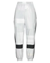 Koché Woman Pants Light Grey Size Xl Polyester, Elastane In Grey