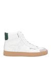 PATRIZIA PEPE PATRIZIA PEPE WOMAN SNEAKERS WHITE SIZE 6 SOFT LEATHER