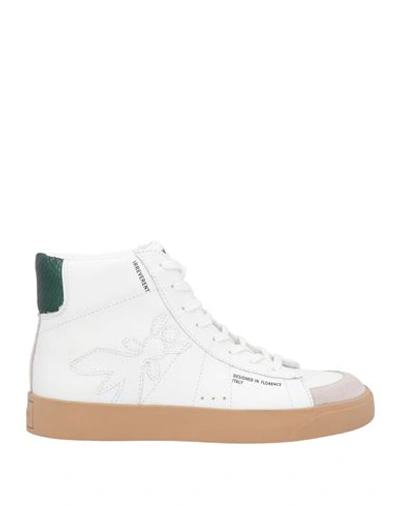 Patrizia Pepe Woman Sneakers White Size 10 Soft Leather