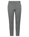 Armani Exchange Woman Pants Grey Size 8 Polyester, Viscose, Elastane