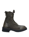 Radial Recycled Shoes Woman Ankle Boots Dark Green Size 9 Soft Leather