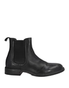 Moma Man Ankle Boots Black Size 14 Calfskin In Black