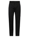 Dsquared2 Man Pants Black Size 30 Cotton, Elastane In Black