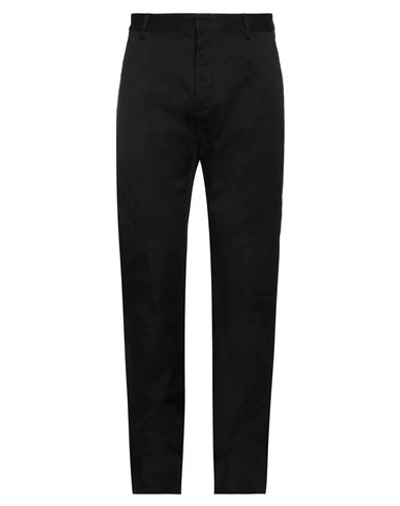 Dsquared2 Man Pants Black Size 34 Cotton, Elastane