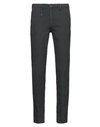 Manuel Ritz Man Pants Lead Size 38 Cotton, Elastane In Grey