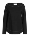 Beatrice B Beatrice .b Woman Top Black Size 8 Viscose, Nylon, Elastane