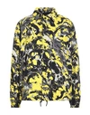 Msgm Man Jacket Yellow Size 44 Cotton In Yellow