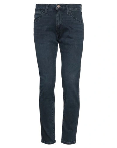 Wrangler Man Jeans Blue Size 29w-32l Cotton, Elastane