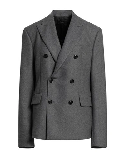Amiri Man Blazer Grey Size 42 Wool, Elastane, Nylon
