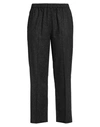 Beatrice B Beatrice .b Woman Pants Steel Grey Size 12 Viscose, Polyester, Wool, Polyamide, Silk