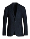 L.b.m 1911 L. B.m. 1911 Man Suit Jacket Navy Blue Size 42 Cotton