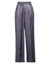 Beatrice B Beatrice .b Woman Pants Mauve Size 4 Viscose, Polyester In Purple