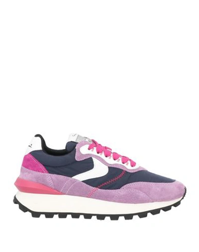 Voile Blanche Woman Sneakers Light Purple Size 9 Soft Leather