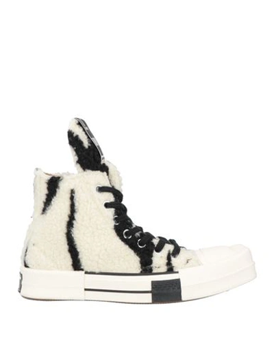 Converse X Drkshdw Woman Sneakers Off White Size - Textile Fibers