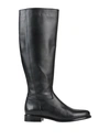 Maison Toufet Woman Knee Boots Black Size 9 Soft Leather