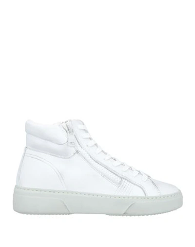 Crime London Man Sneakers White Size 7 Soft Leather