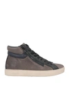 Crime London Man Sneakers Dove Grey Size 8 Soft Leather