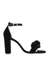 Marian Woman Sandals Black Size 10 Textile Fibers