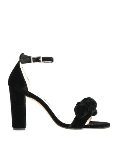 Marian Woman Sandals Black Size 10 Textile Fibers