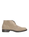 Ciro Lendini Man Ankle Boots Dove Grey Size 12 Soft Leather