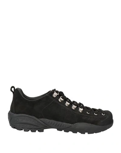 Scarpa Woman Sneakers Black Size 12 Soft Leather