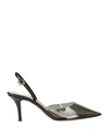 Gianvito Rossi Woman Pumps Black Size 8 Soft Leather, Plastic