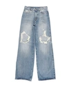 R13 Woman Denim Pants Blue Size 28 Cotton In Blue