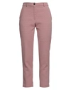 Seventy Sergio Tegon Seventy Venezia Woman Pants Pink Size 4 Cotton, Polyester, Elastane