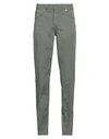 Barba Napoli Man Pants Grey Size 34 Cotton, Elastane
