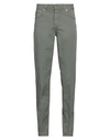 Barba Napoli Man Pants Grey Size 33 Cotton, Elastane