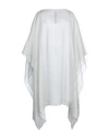 Giorgio Armani Woman Capes & Ponchos Light Grey Size Onesize Silk, Polyamide In Grey