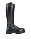 Gai Mattiolo Woman Knee Boots Black Size 11 Soft Leather In Black