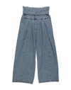 Philosophy Di Lorenzo Serafini Woman Denim Pants Blue Size 6 Cotton In Blue