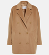 Max Mara Rebus Wool & Cashmere Short Coat In Neutrals