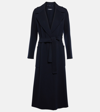 's Max Mara Paolore Wool Robe Coat In Black