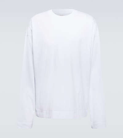 Dries Van Noten Hegland Cotton Jersey T-shirt In White