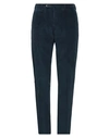 Pt Torino Man Pants Slate Blue Size 40 Cotton, Lyocell, Elastane In Blue