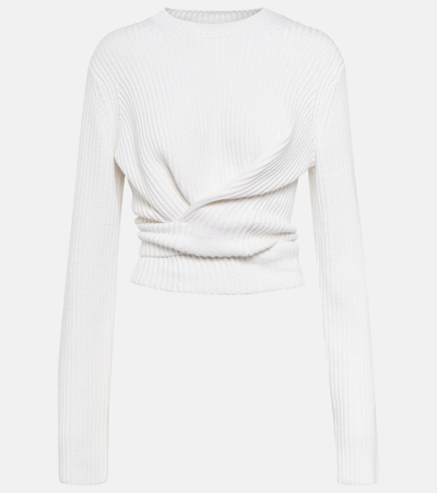 Proenza Schouler White Label Cotton And Cashmere Sweater